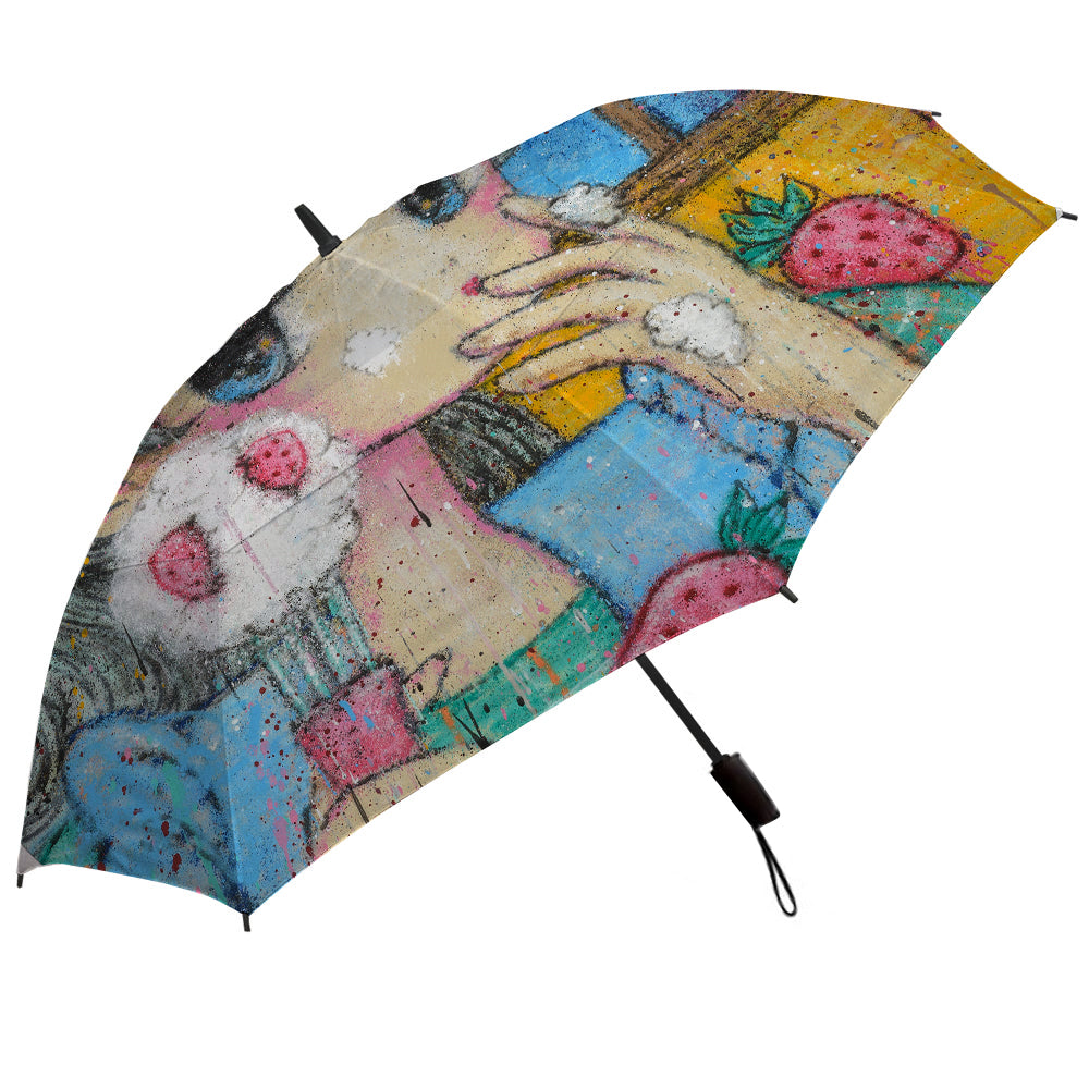 Stickymonger - Parallel Universe Limited Edition Umbrella (Multi)